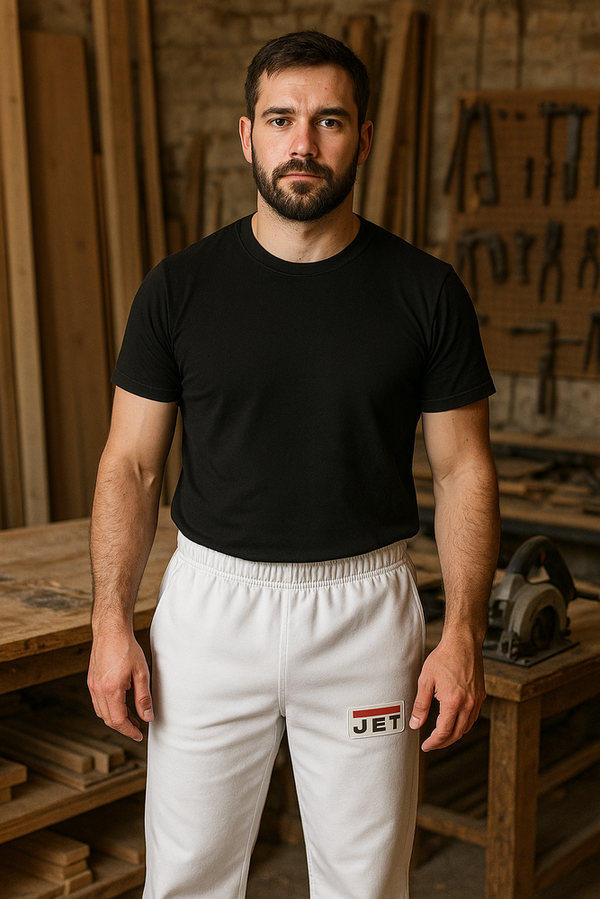 Спортивні штани JET White trou-white фото