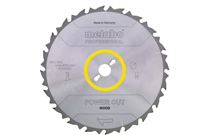 Пиляльний диск Metabo CLASSIC по дереву 400x30x3.5, 28 зубів 628018000 фото