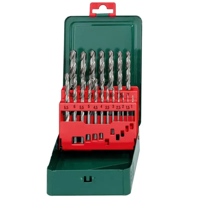 Набір свердел по металу Metabo HSS-G Promotion 19 предметів 627153000 фото