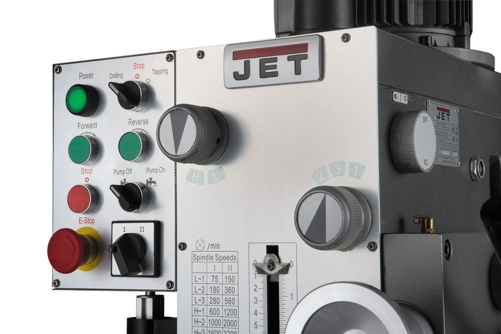 Редукторный фрезерно-сверлильный станок Jet JMD-45LPF 50000857T фото