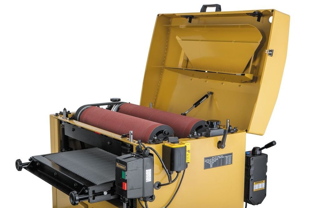 Двухбарабанный шлифовально-калибровочный станок Powermatic DDS-225 Powermatic DDS-225 фото