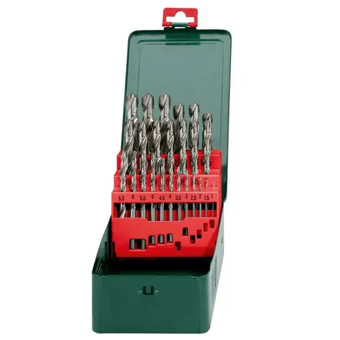 Набор сверл по металлу Metabo HSS-G Promotion 25 предметов 627154000 фото
