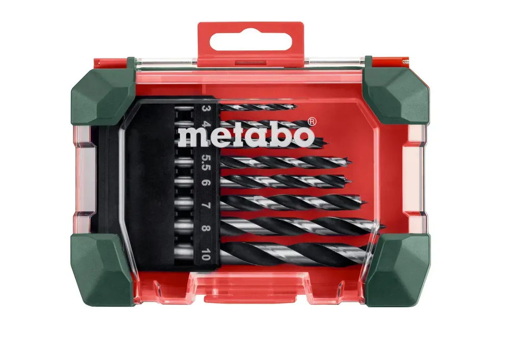 Набор сверл по дереву Metabo Promotion 8 штук 626705000 фото